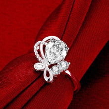 floating charms silver Engagement rings Butterflies men ring Factory337 ELY