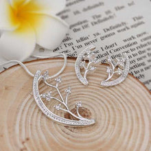floating charms silver jewelry sets Sets186 ELY