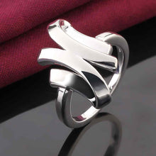 floating charms silver plated Engagement rings 3 line stone anillos bijoux women 28 ELY