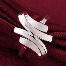 floating charms silver plated Engagement rings 3 line stone anillos bijoux women 28 ELY