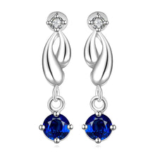 floating charms silver plated earings jewelry Austria Crystal stud pendientes bear bone 1 ELY