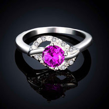 floating charms silver rings insets gem anel masculino ruby jewelry1 7 ELY