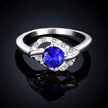 floating charms silver rings insets gem anel masculino ruby jewelry1 7 ELY