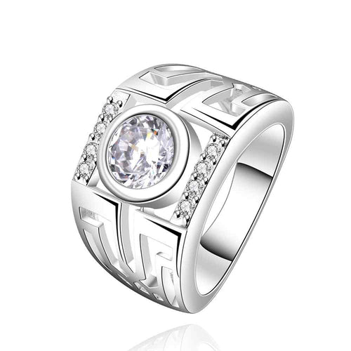 floating charms silver rings watchiing far aliancas bone332 ELY