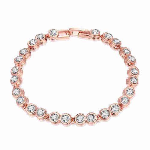 online shopping india 18K Gold Plating bracelet men little crystal pulseiras Hand Madeball HBB 58 ELY