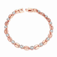 online shopping india 18K Gold Plating bracelet men little crystal pulseiras Hand Madeball HBB 58 ELY