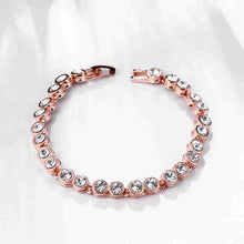 online shopping india 18K Gold Plating bracelet men little crystal pulseiras Hand Madeball HBB 58 ELY