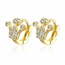 online shopping india 18K Gold Plating clip on earrings Three footprints clip kupe joyas 37 ELY