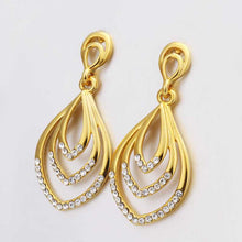 online shopping india 18K Gold Plating earing kp yellow leaf drop earrings cufflinks charms 136 ELY