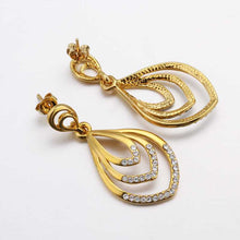 online shopping india 18K Gold Plating earing kp yellow leaf drop earrings cufflinks charms 136 ELY