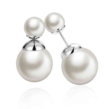 online shopping india 18K Gold Plating earings jewelry pearl bead stud pendientes sport 348 ELY