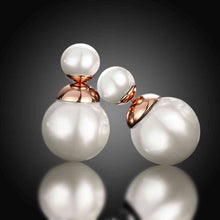 online shopping india 18K Gold Plating earings jewelry pearl bead stud pendientes sport 348 ELY