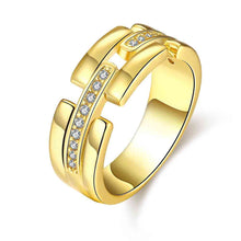 online shopping india 18K Gold Plating wedding rings Crystal Bridges anillos bone SKGR394 ELY