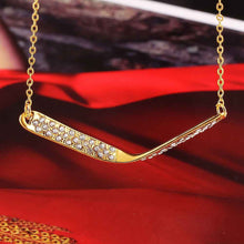 online shopping india 18k gold plated necklace men yellow swing gros collier femme Costume Jewellery1 2 ELY