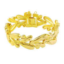 online shopping india 24k gold plated bracelets rose gold pulseras hombre wedding decoration HBH 76 ELY