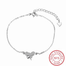 online shopping india 925 silver bracelets &amp; bangles Stone inlaid Butterfly pulsera wedding decoration STVH 51 ELY