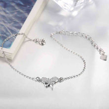 online shopping india 925 silver bracelets &amp; bangles Stone inlaid Butterfly pulsera wedding decoration STVH 51 ELY