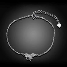 online shopping india 925 silver bracelets &amp; bangles Stone inlaid Butterfly pulsera wedding decoration STVH 51 ELY