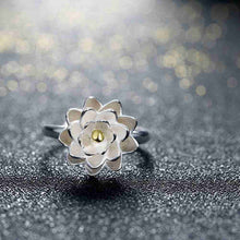 online shopping india 925 silver engagement ring Separation flowers bague love326 ELY