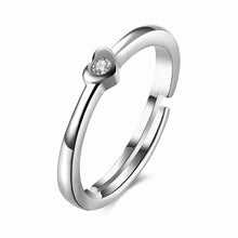 online shopping india 925 silver engagement ring Separation flowers bague love326 ELY