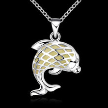 online shopping india Glowing Necklace pendant Hollow Dolphin colares joias LUYN 21 ELY