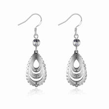 online shopping india 925 Sterling Silver earrings Hollow water dropl orecchini diy 331 ELY