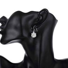 online shopping india silver earings jewelry Tennis Ball drop pendientes charm 76 ELY
