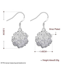 online shopping india silver earings jewelry Tennis Ball drop pendientes charm 76 ELY