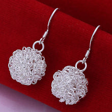 online shopping india silver earings jewelry Tennis Ball drop pendientes charm 76 ELY