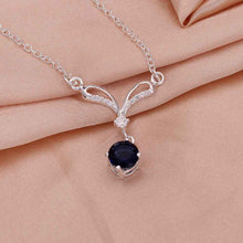 online shopping india silver pendants sapphire choker Costume Jewellery 528 ELY