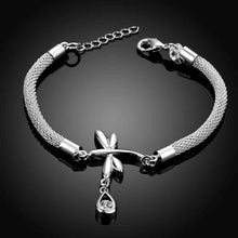 online shopping india silver plated Charms bracelet Dragonfly one direction wedding38 ELY