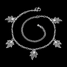 online shopping india silver plated anklet leaf leg jewelry margarida HBA 17 ELY