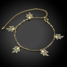 online shopping india silver plated anklet leaf leg jewelry margarida HBA 17 ELY