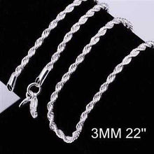 online shopping india silver plated chain 2M 16-24inch Personalized 2 ELY
