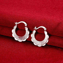 online shopping india silver plated earing Linear flow clip cuff accessories 695 ELY