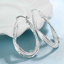 online shopping india silver plated earring streamline clip orecchini wedding jewelry 664 ELY