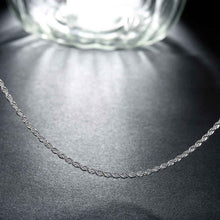 online shopping india silver plated pendant 2MM 16-24inch Twisted Rope choker jewelry display 226 ELY