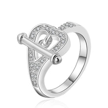 online shopping india silver plated rings Austria Crystal bague femme floating charms 54 ELY