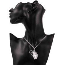 online shopping india silver plated women necklace butterfly collier Gift for her 753 ELY
