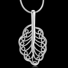 online shopping india silver plated women necklace shuye leaf collar accessories198 ELY