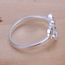 online shopping india silver ring Heart to Heart anel masculino men jewelry 7 ELY