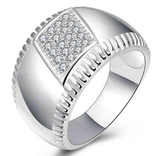 online shopping india silver rings for men Aspect Crystal Bridges bague femme jewellery 88 ELY