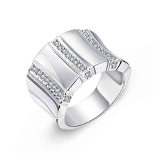 online shopping india silver rings for men Aspect Crystal Bridges bague femme jewellery 88 ELY