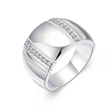 online shopping india silver rings for men Aspect Crystal Bridges bague femme jewellery 88 ELY