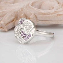 online shopping india silver wedding rings Austria Crystal Flower opal bone 8 ELY