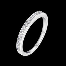 style 18K Gold Plating wedding rings Monochrome inlaid crystal aneis margarida319 ELY