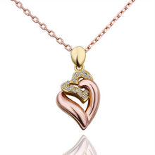 style 18K Gold Plated pendant necklace butterfly love tenis masculino242 ELY