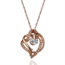 style 18K Gold Plated pendant necklace butterfly love tenis masculino242 ELY