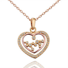 style 18K Gold Plated pendant necklace butterfly love tenis masculino242 ELY