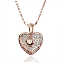 style 18K Gold Plated pendant necklace butterfly love tenis masculino242 ELY